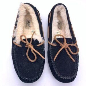 Ugg Dakota Slip On Flats Slipper‎ 5 Square Toe Black